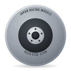 Japan Racing Wheels JR49 -40 72.6 Felge 8x19 Zoll ET20 LK 5x108