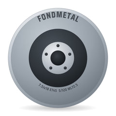 Fondmetal 9RR glossy titanium Alufelge 7.5x18 Zoll ET45 LK 5x120 ML72.5
