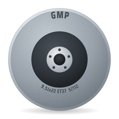 GMP Sparta black diamond Felge 9.5x22 Zoll ET37 LK 5x112