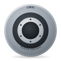 Cimac Stahlfelge 11x18 Zoll 6/205/161 ET0 A181112 A2 Silber RAL9006
