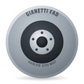 Gianetti FAD Stahlfelge 4.00x16 Zoll 5/112/67 ET0 31610174 E1 BZ ALV Silber RAL9006