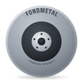Fondmetal E-Joule glossy titanium machined Alufelge 7.5x20 Zoll ET44 LK 5x112 ML57.1
