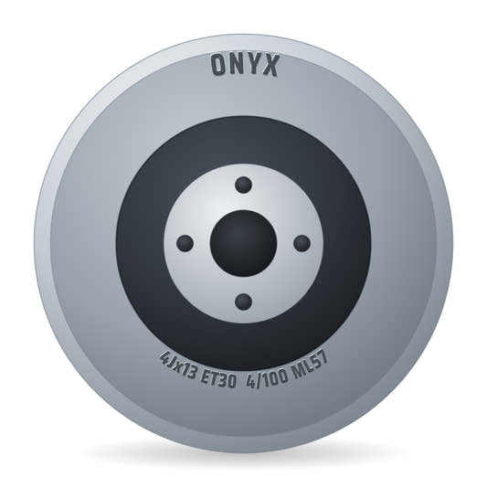 Onyx Komplettrad 145/80R13XL 79N XL NY961 auf Stahlfelge 4Jx13 4/100/57 ET30 Silber