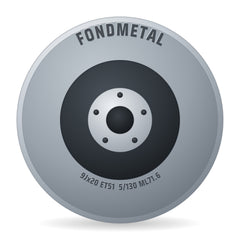 Fondmetal 9RR glossy titanium Alufelge 9x20 Zoll ET51 LK 5x130 ML71.6