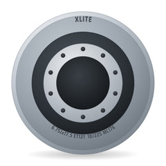 Xlite Alufelge 6.75x17.5 Zoll 10/225/176 ET121 XLITE 10003024 26 MZ ALV Silber Gebürstet